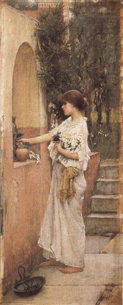 A Roman Offering, John William Waterhouse